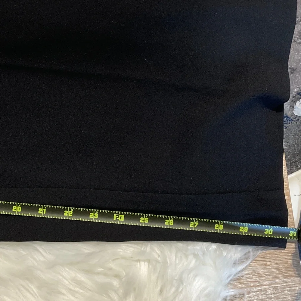 Size M,L,XL CeCe Black Wide Leg Drawstring Pants with Button Detail Faux Pockets
